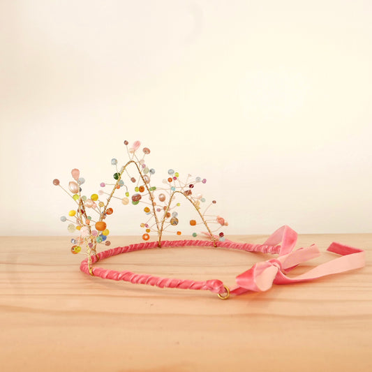 Gala Beaded Crown