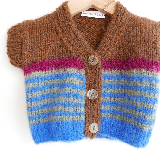 Hand knitted vest - All Sorts