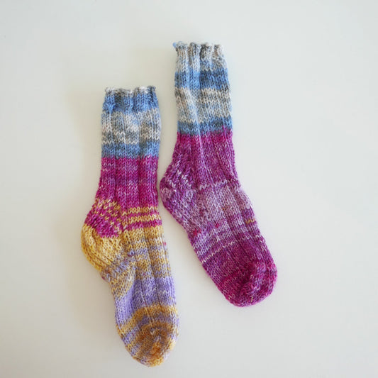 Hand Knitted Socks - Rory