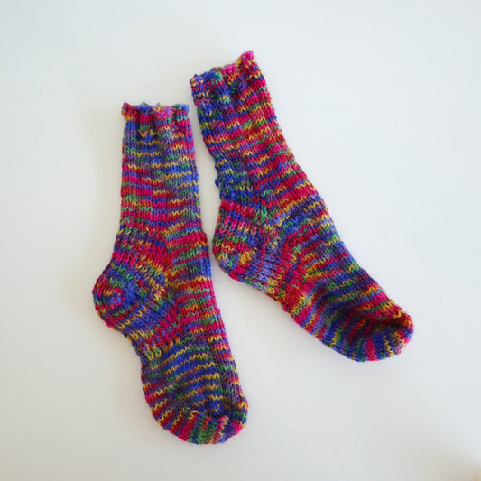 Hand Knitted Socks - Blair