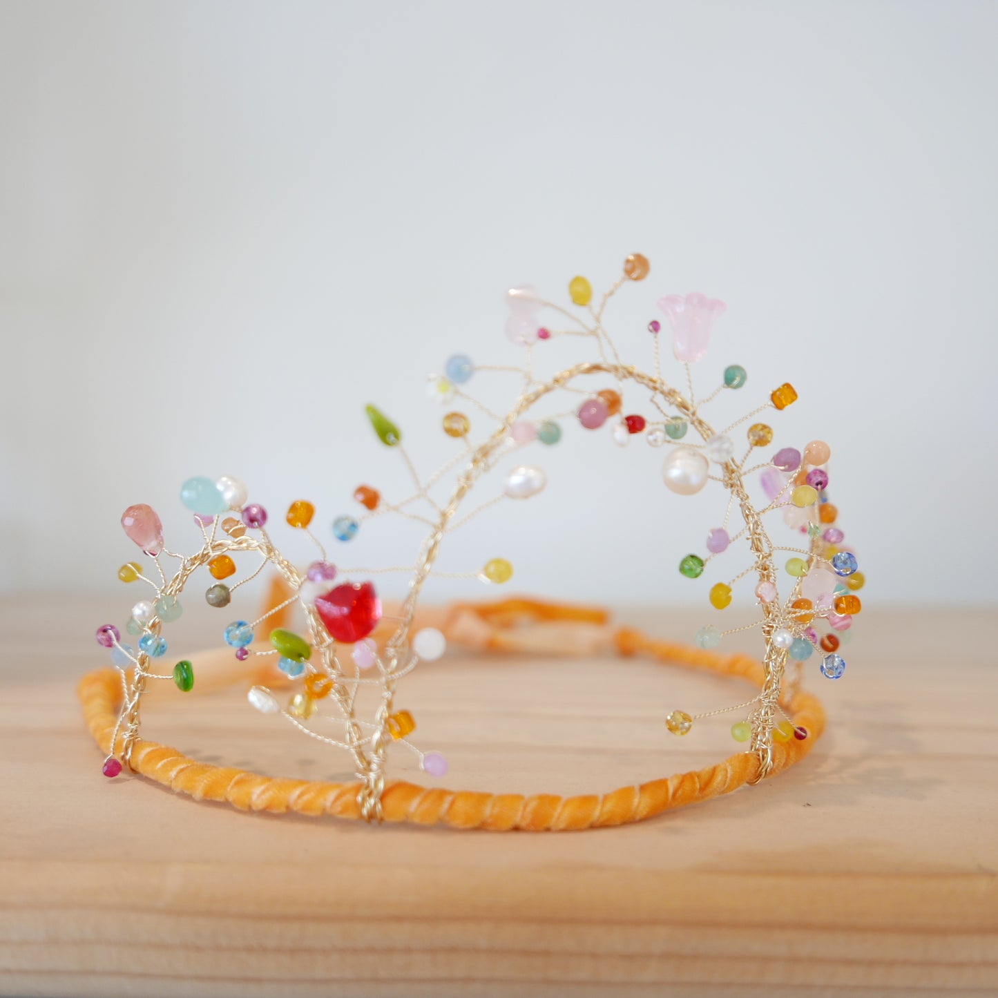 Gala Beaded Crown
