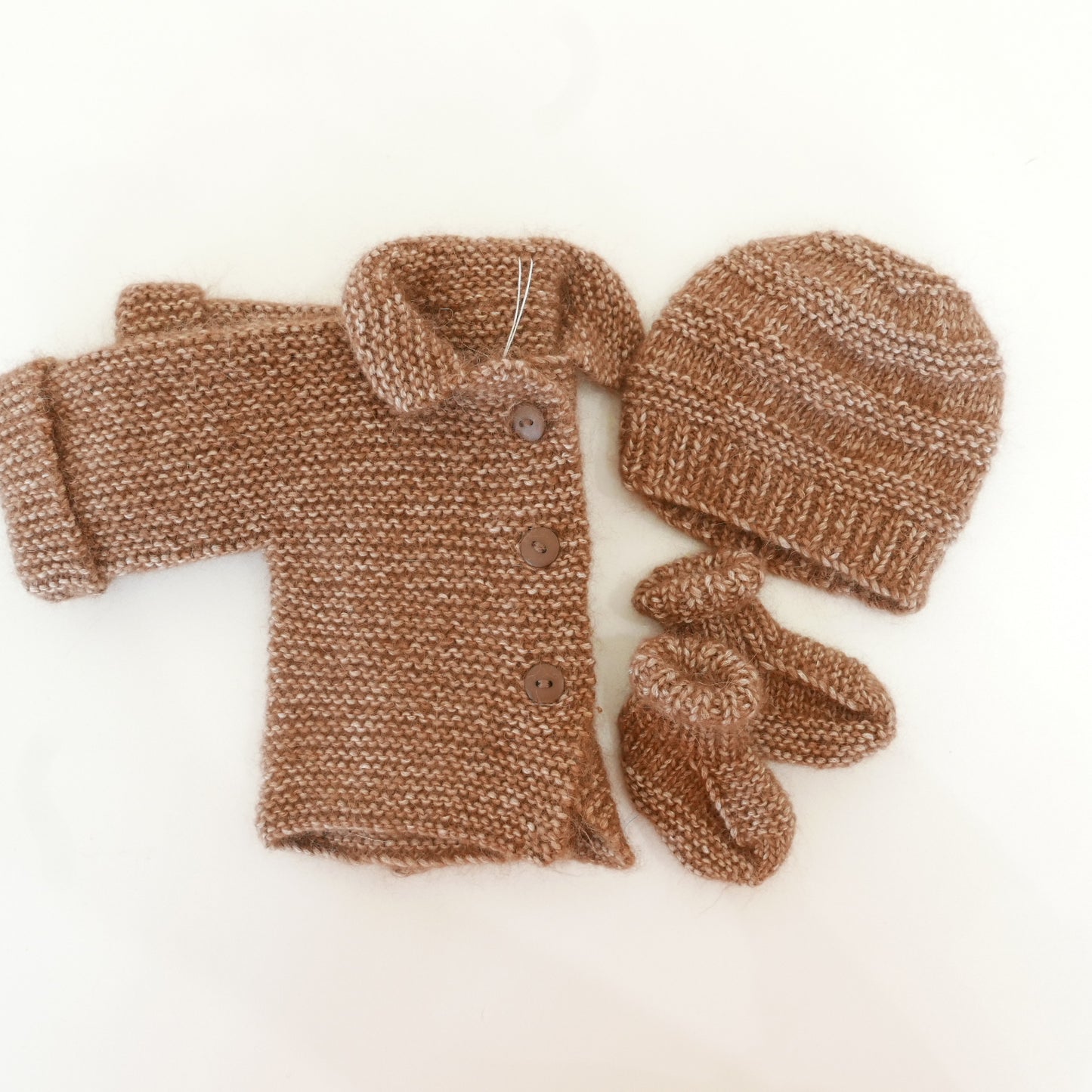 Knitwear Set in Chocolate