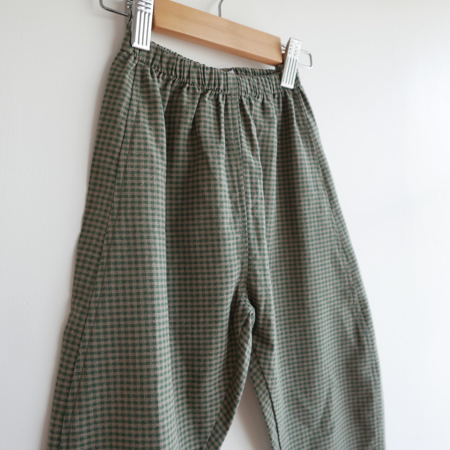 Widdettes - Pixie Pants in Green Check