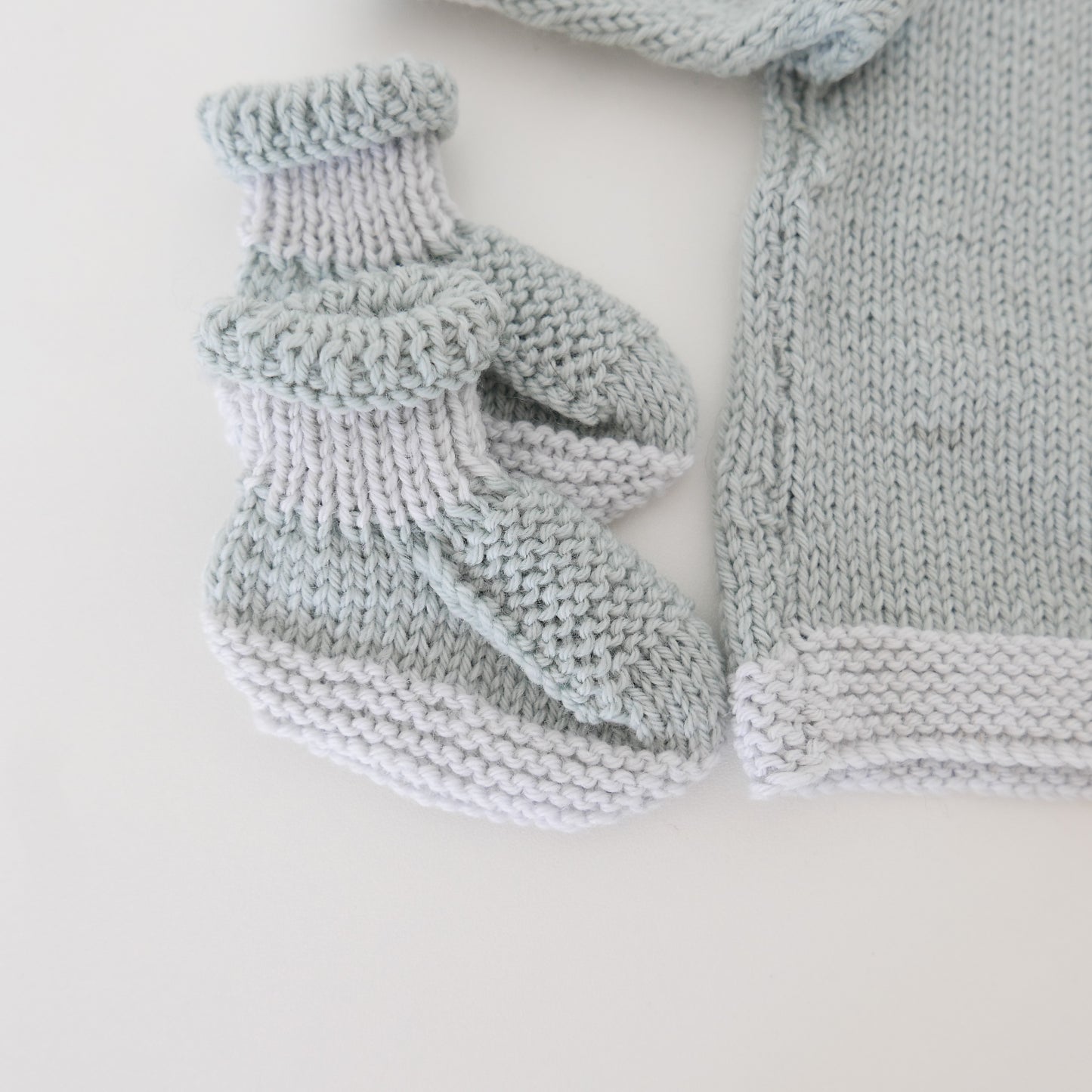 Knitwear Set in Sage Green