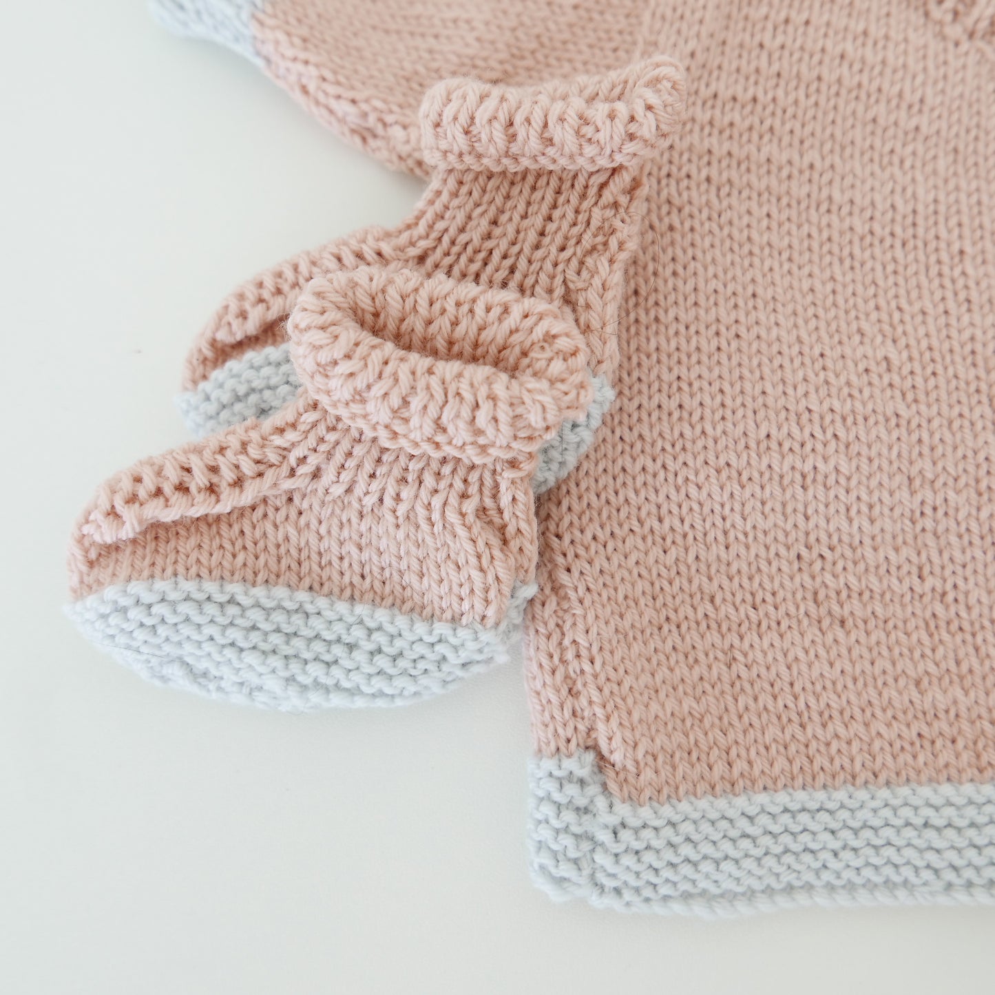 Knitwear Set in Blush