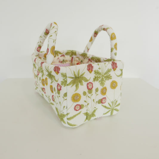 Carry Cot Dolls Bed - Summer Garden