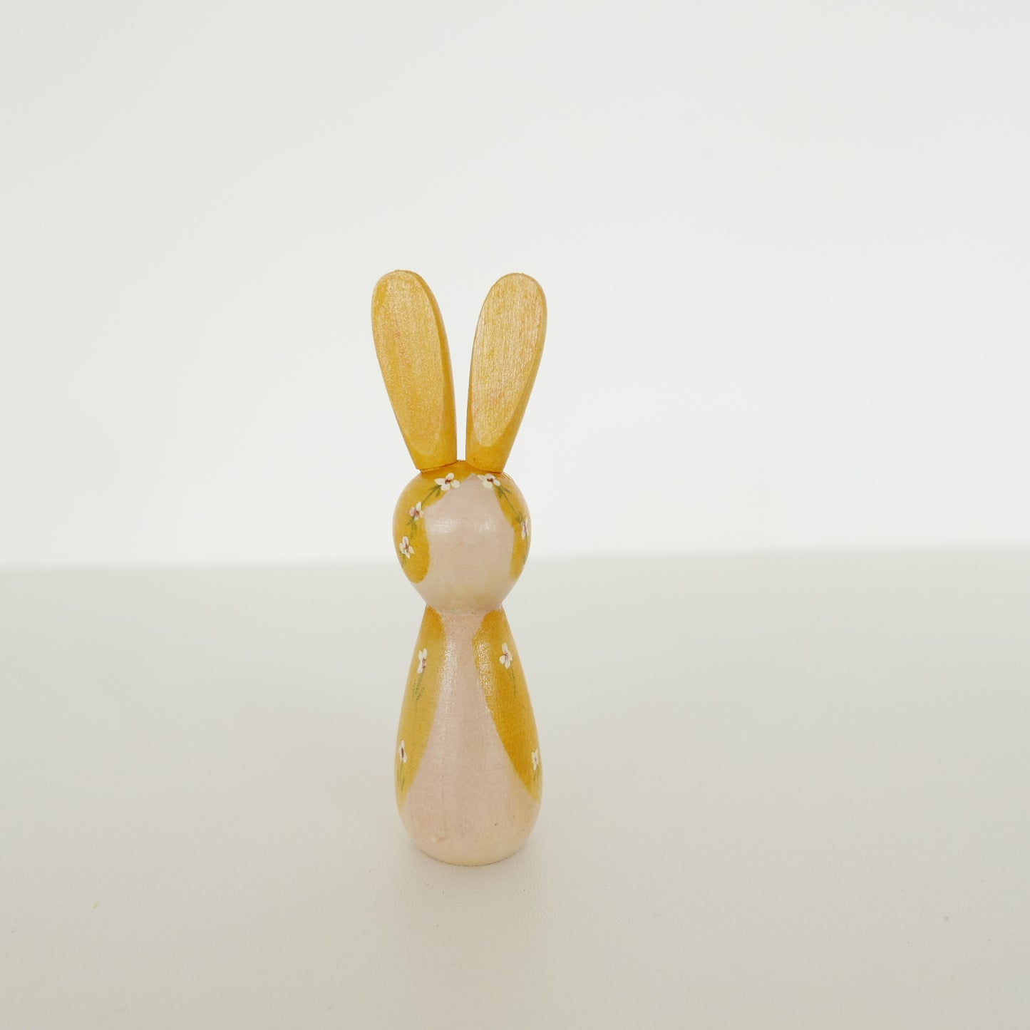 Hand Painted Rabbits - Orange + Yellows