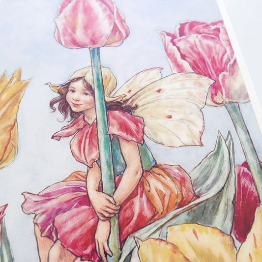 Flower Fairies Print - Tulip