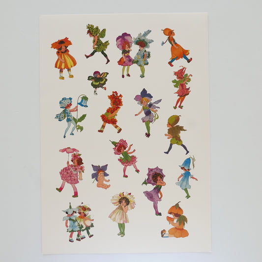 Flower Babies Poster