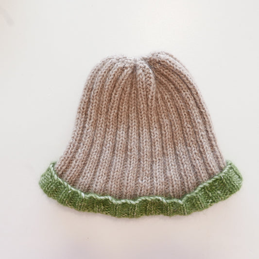 Alpaca Beanie in Sand