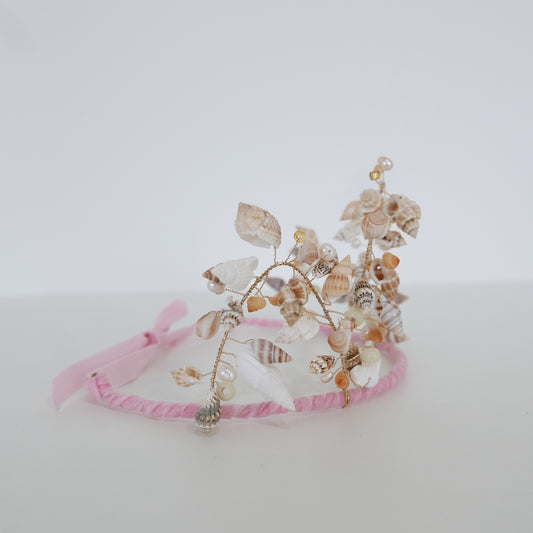 Gala Mermaid Crown - Soft Pink