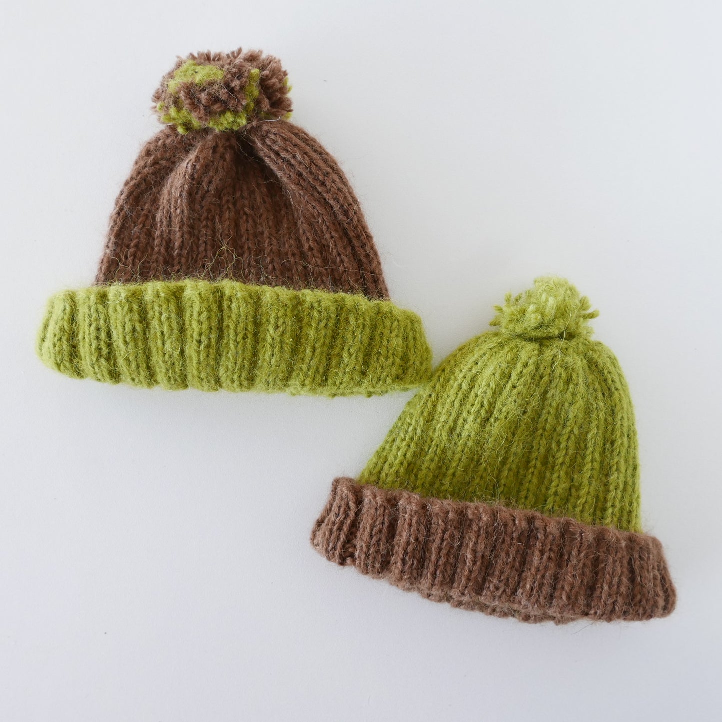 Alpaca Beanie with Pom Pom