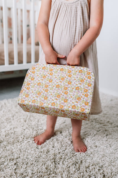Suitcase Set in Liberty Pink