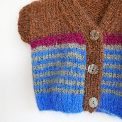 Hand knitted vest - All Sorts