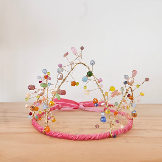 Gala Beaded Crown
