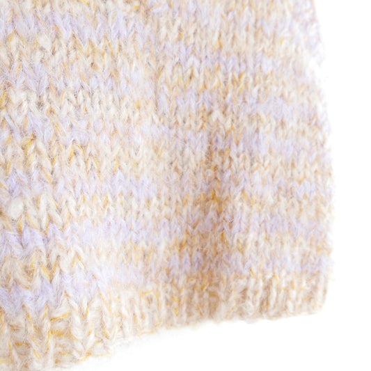 Hand knitted vest - Tide Line