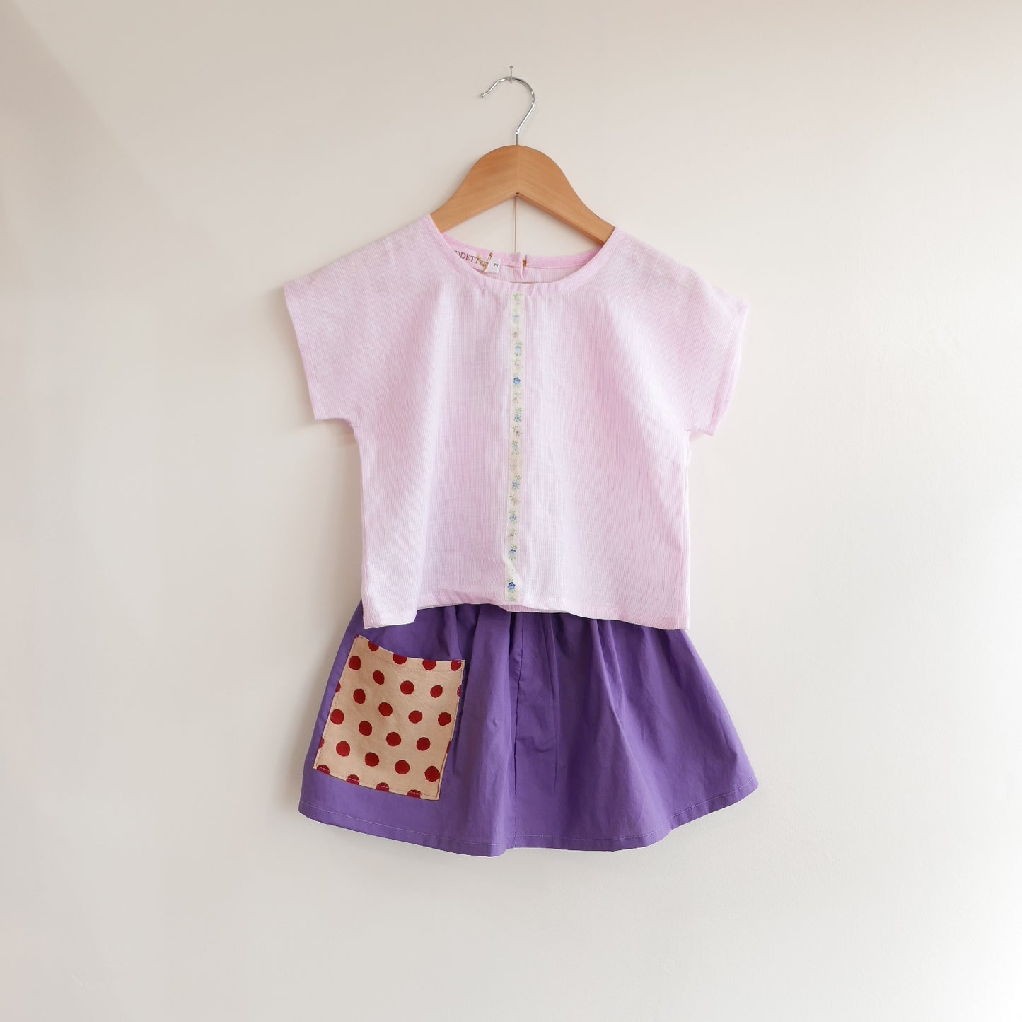Widdettes - Susie Skirt in Purple Patch