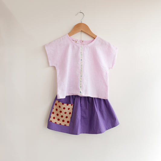 Widdettes - Susie Skirt in Purple Patch