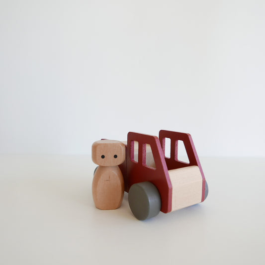 Micki Wooden Fire Truck