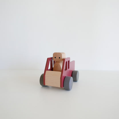 Micki Wooden Fire Truck