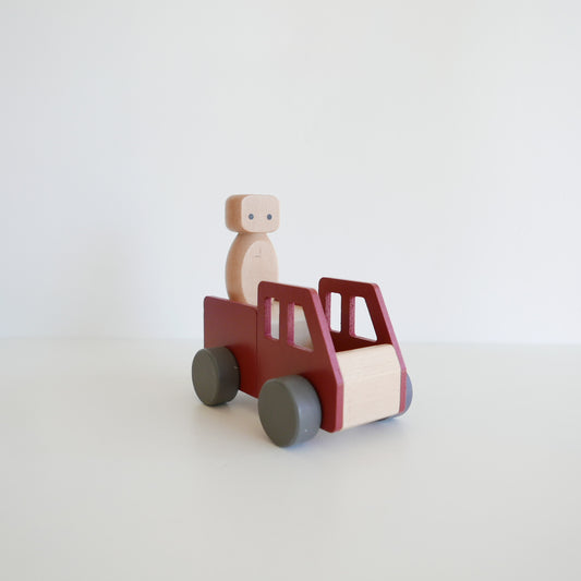 Micki Wooden Fire Truck