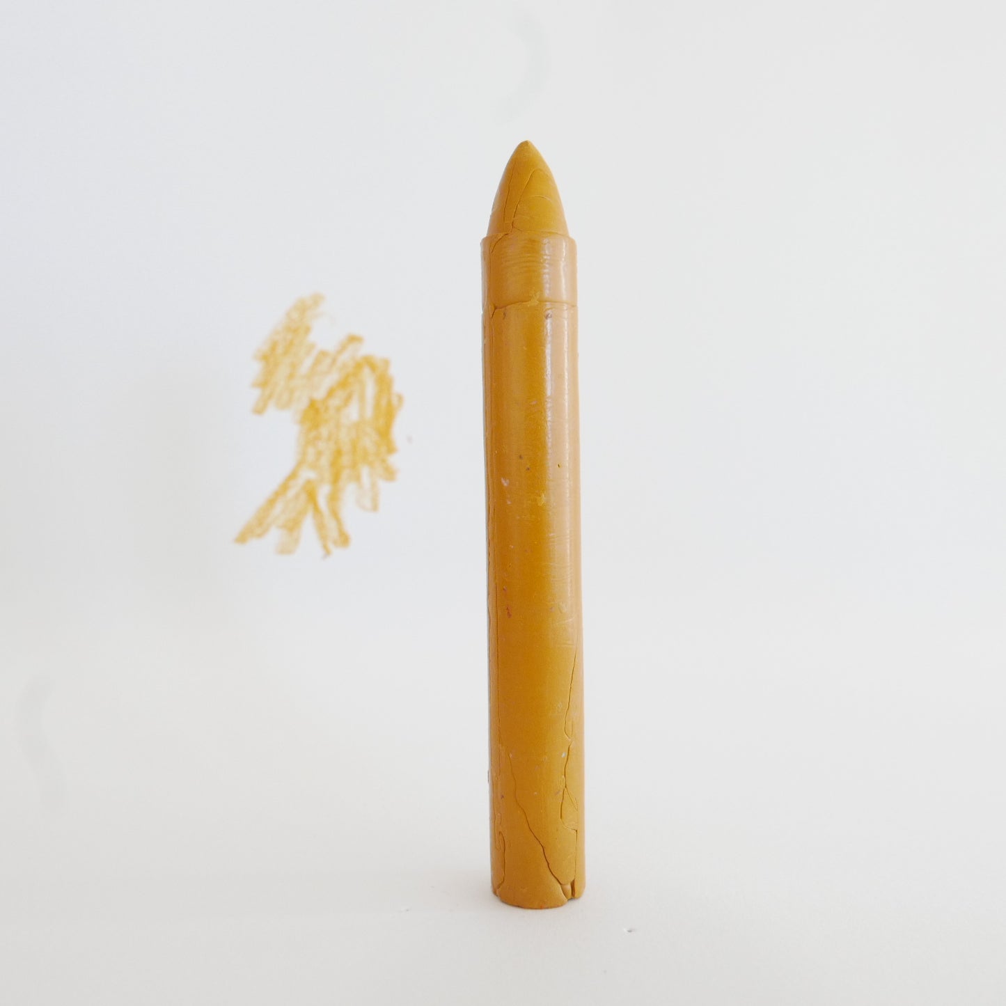 Art supplies offering diverse crayon colors
