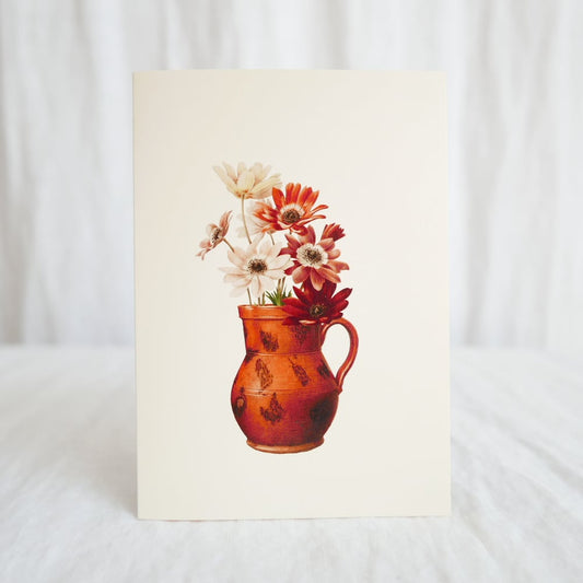 Daisies in Terracotta