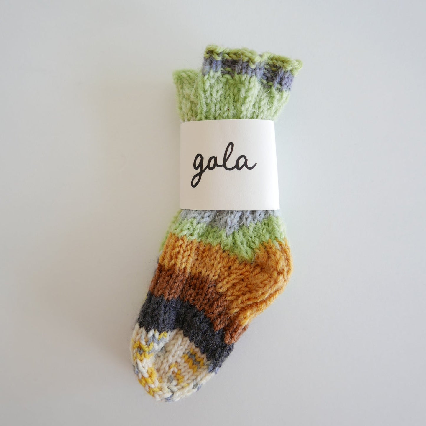 Hand Knitted Socks - Avery