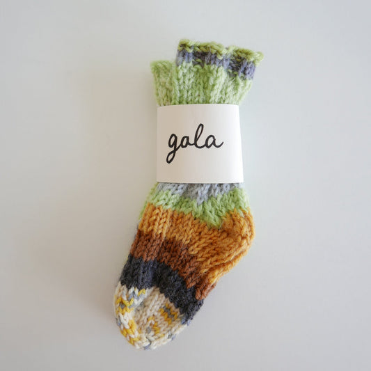 Hand Knitted Socks - Avery