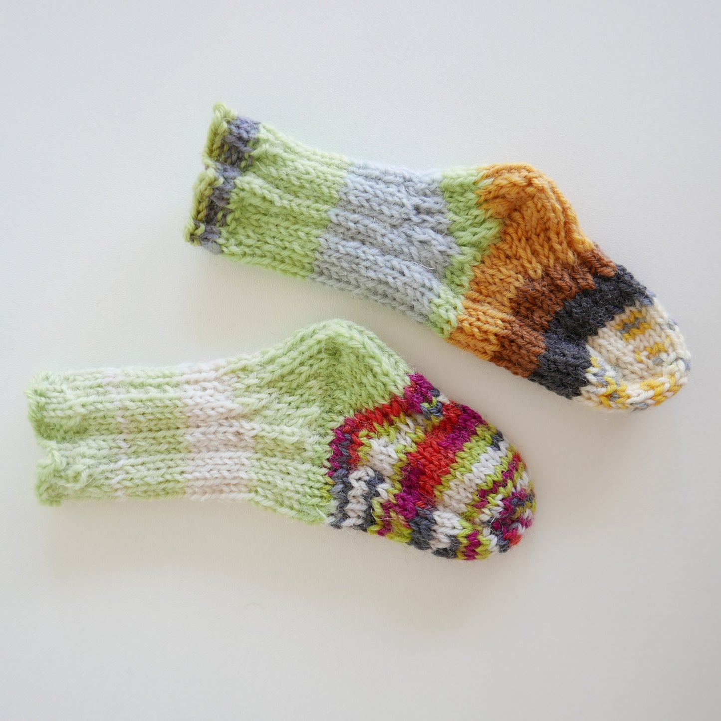 Hand Knitted Socks - Avery