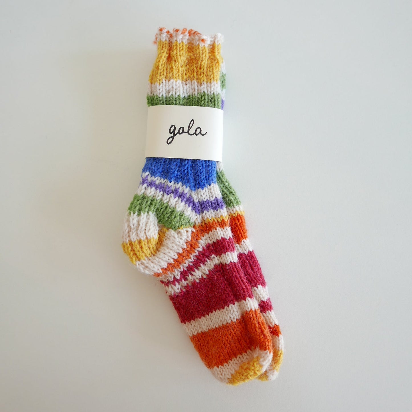 Hand Knitted Socks -  Robin