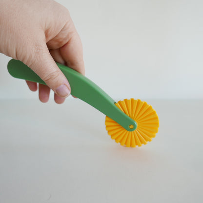 Patterned Pizza Cutter