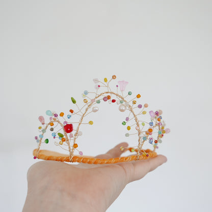 Gala Beaded Crown
