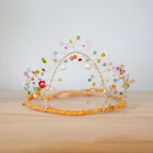 Gala Beaded Crown