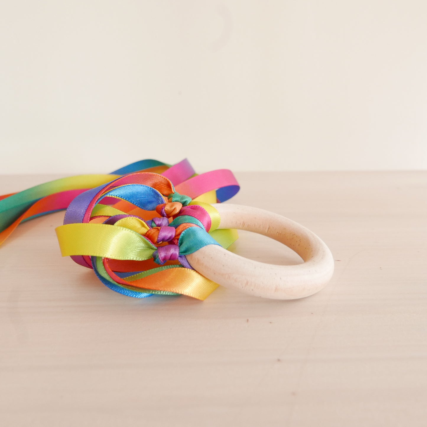Rainbow Ribbon Ring