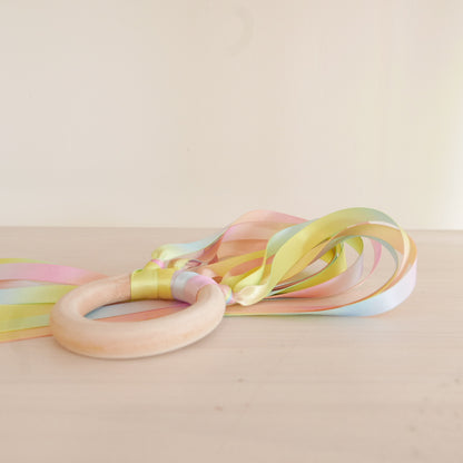 Rainbow Ribbon Ring