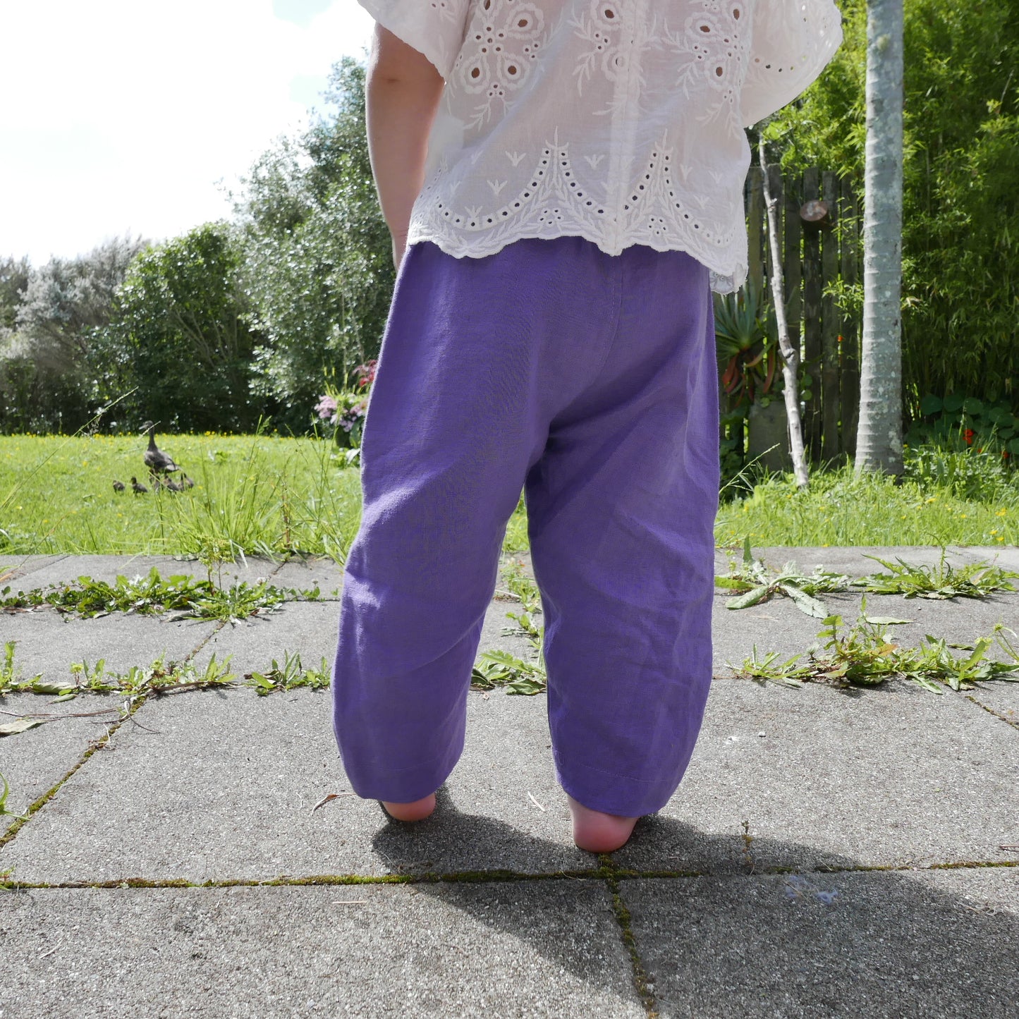 Widdettes - Pixie Pants in Purple Patch