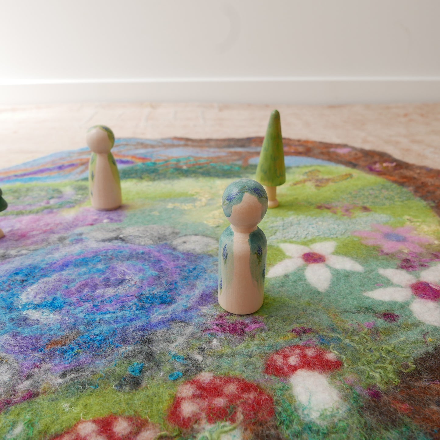 Storytelling Mat - Rainbow Garden