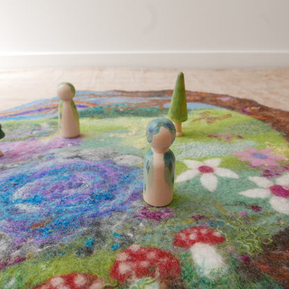 Storytelling Mat - Rainbow Garden