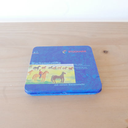 Stockmar Stick Crayons in a Storage Tin