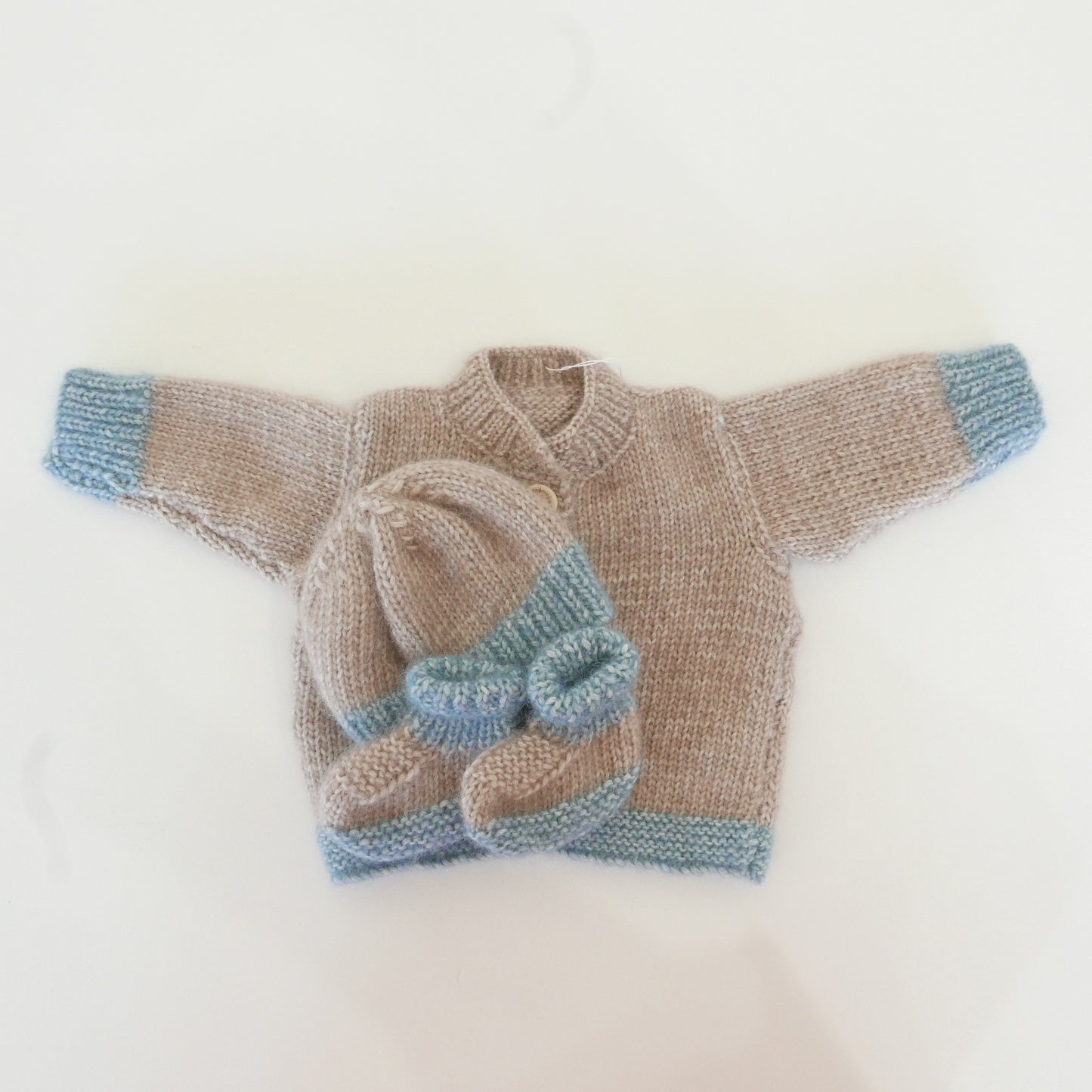 Knitwear Set in Oat