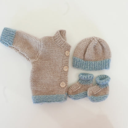 Knitwear Set in Oat