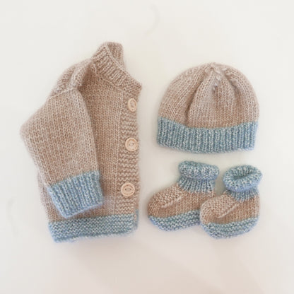 Knitwear Set in Oat