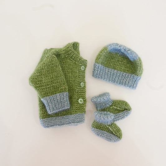 Knitwear Set in Pumpkin Seed