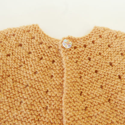 Knitted Cardigan in Sunflower