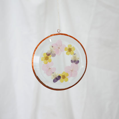 Pressed Flower Suncatcher - Buttercups