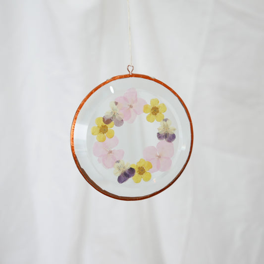 Pressed Flower Suncatcher - Buttercups