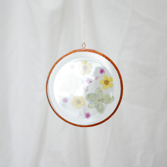 Pressed Flower Suncatcher -