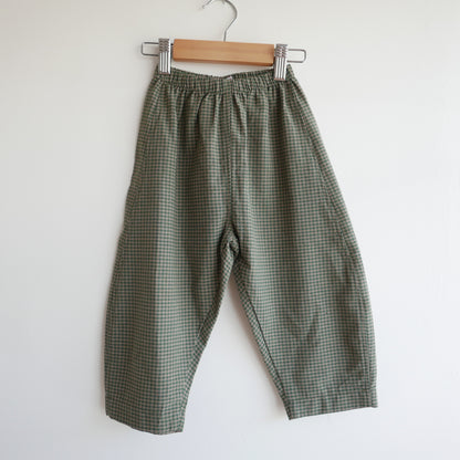 Widdettes - Pixie Pants in Green Check