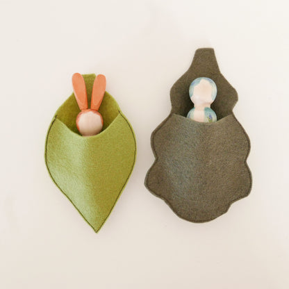 Flower Fairy Leaf Bed